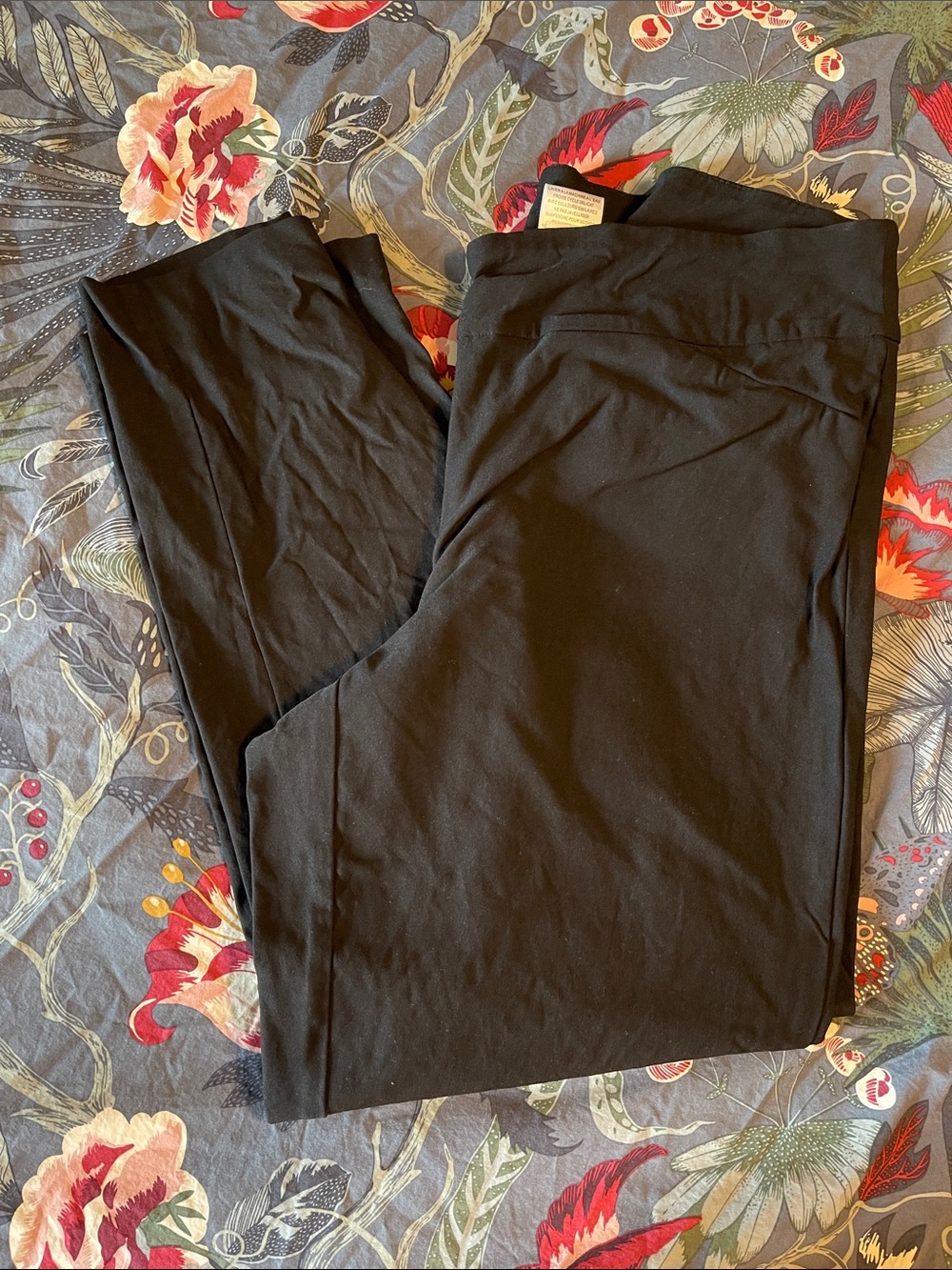 Tribal Women's Black Straight-Leg Pants